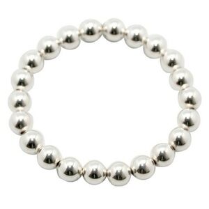 Metallic Beaded Band Ring